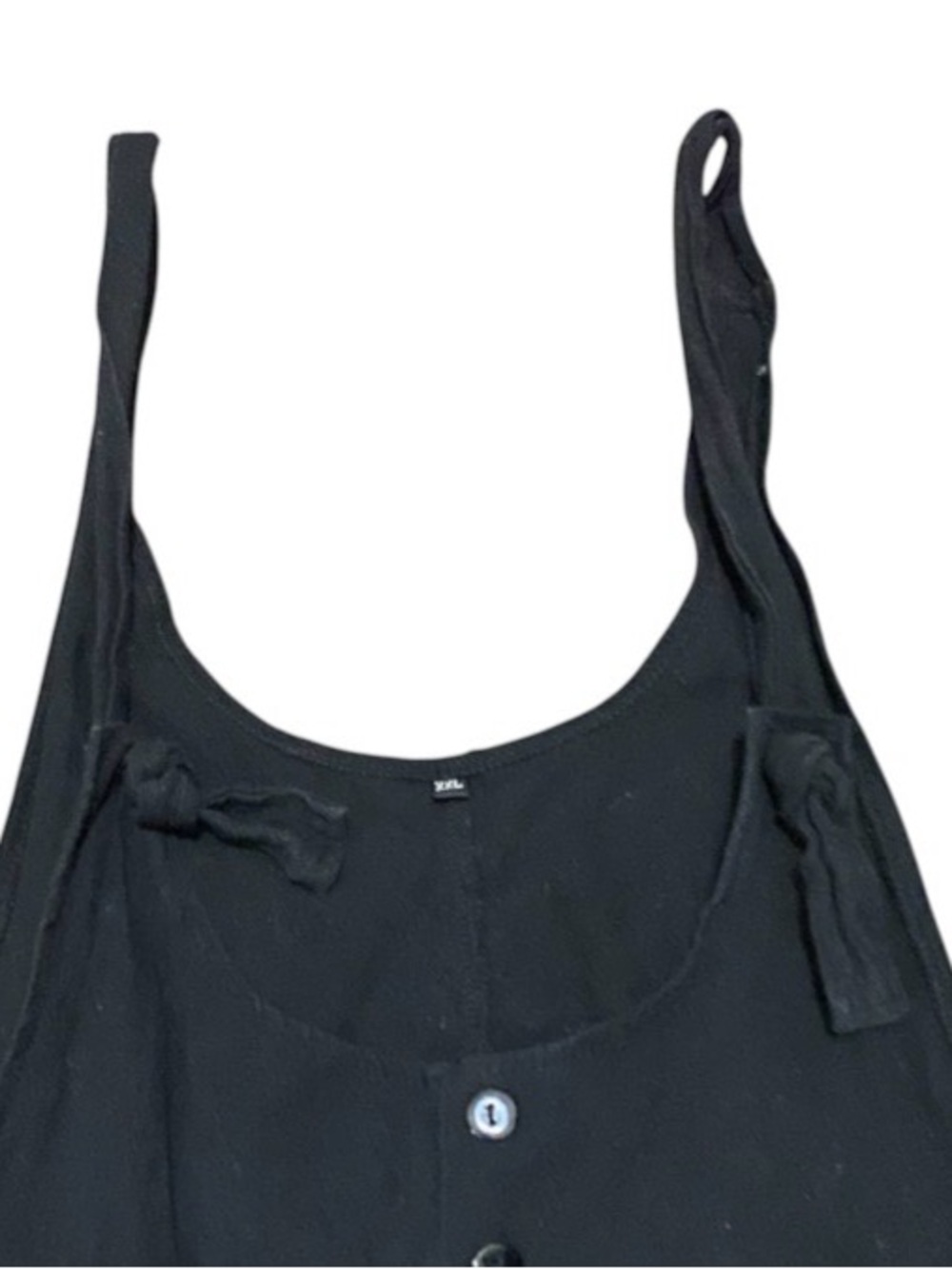 Amazon Button-Front Romper - Picture 3 of 4